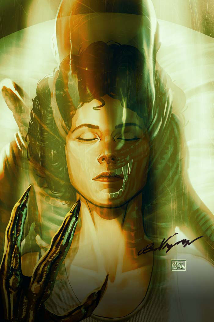 Sigourney Weaver #1 Ben Vazquez CBQ Virgin Variant LTD 40