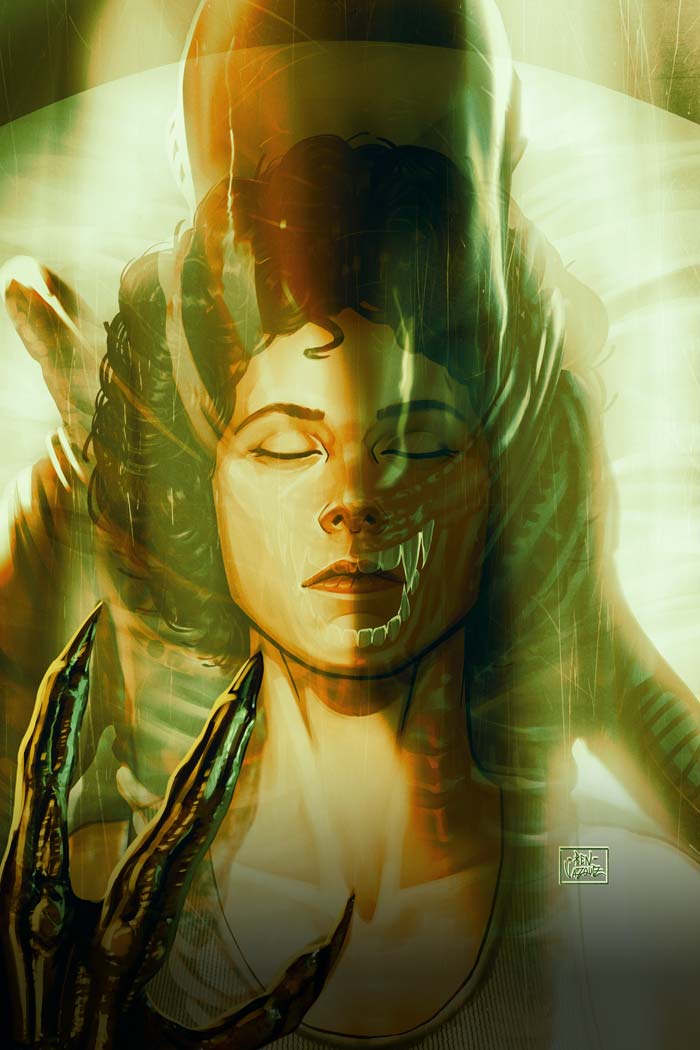 Sigourney Weaver #1 Ben Vazquez CBQ Virgin Variant LTD 40