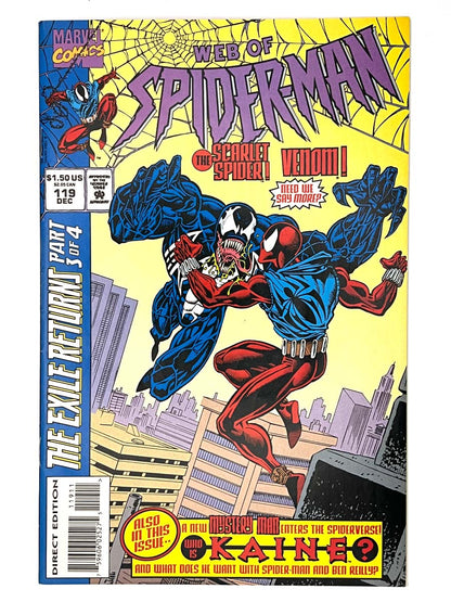 Web of Spider-Man #119 1st Kaine