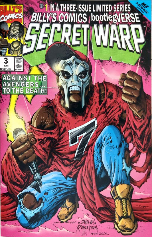 Bootleg Special: Secret Warp #3 Sheldon Bueckert Homage Variant