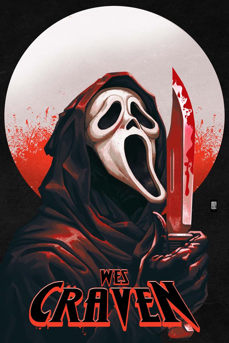 Wes Craven #1 Fame Series Jackson Caspersz Secret Bloody Variant LTD 45