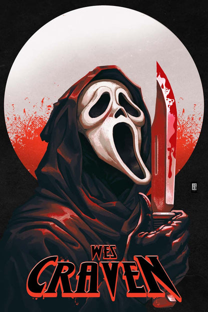 Wes Craven #1 Fame Series Jackson Caspersz Secret Bloody Variant LTD 45