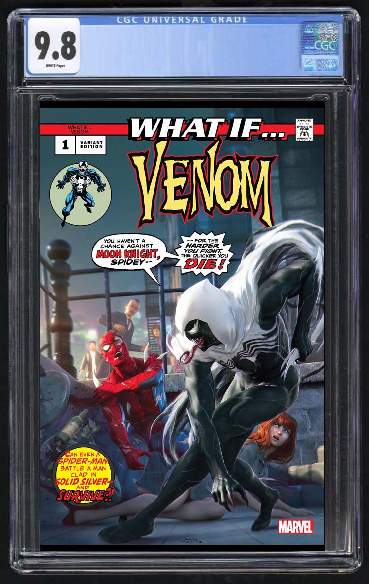 What If...? Venom #1 CGC 9.8 Tiago da Silva Trade Variant
