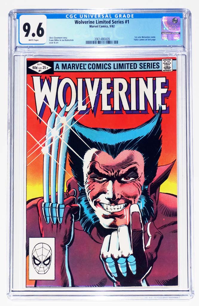 Wolverine #1 CGC 9.6 Frank Miller Limited Series