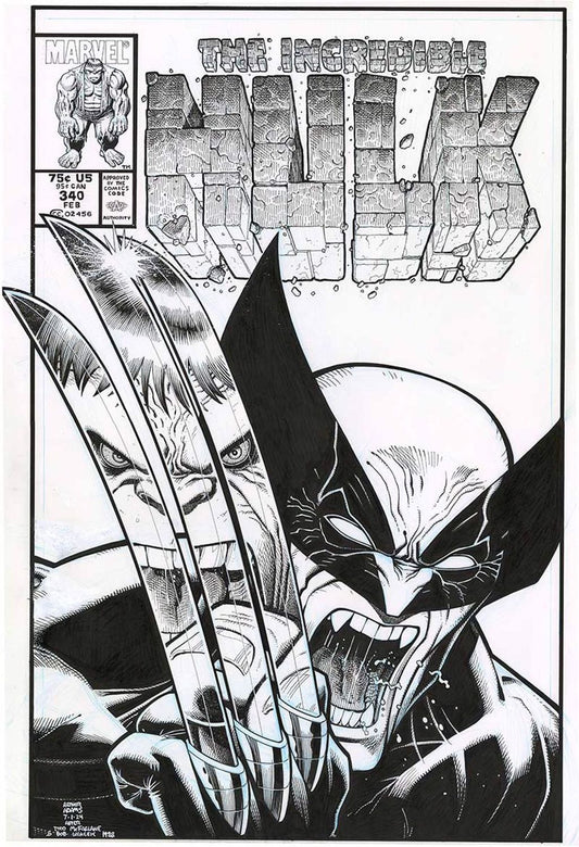 Wolverine #2 Art Adams NYCC Exclusive Sketch Variant