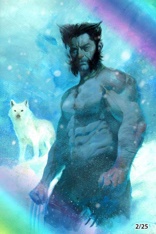 Hugh Jackman #1 Humam Qutub The Wolverine Foil Variant LTD 25