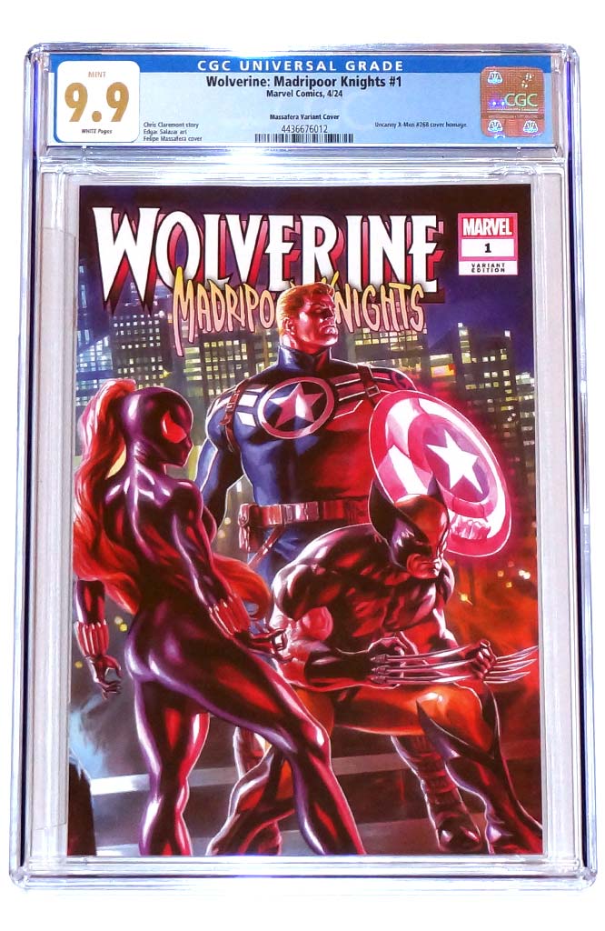 Wolverine Madripoor Knights #1 CGC 9.9 Felipe Massafera Trade Variant