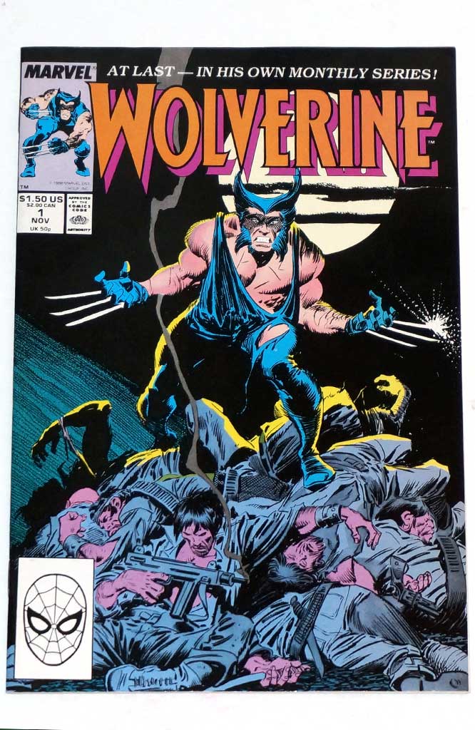 Wolverine #1 1st Wolverine as Patch (1988)