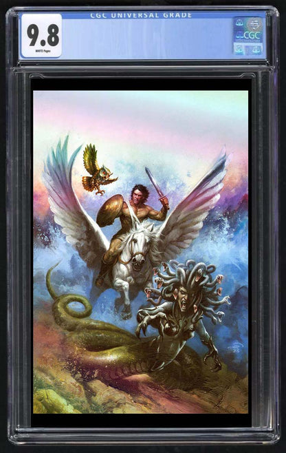 Wrath of the Titans #1 Humam Qutub Secret Virgin Foil Variant LTD 20