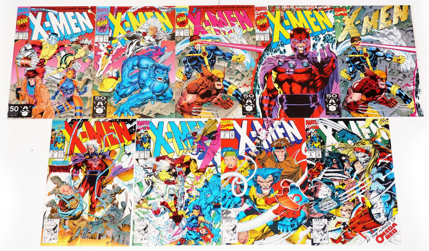 X-Men #1-5 1st Omega Red