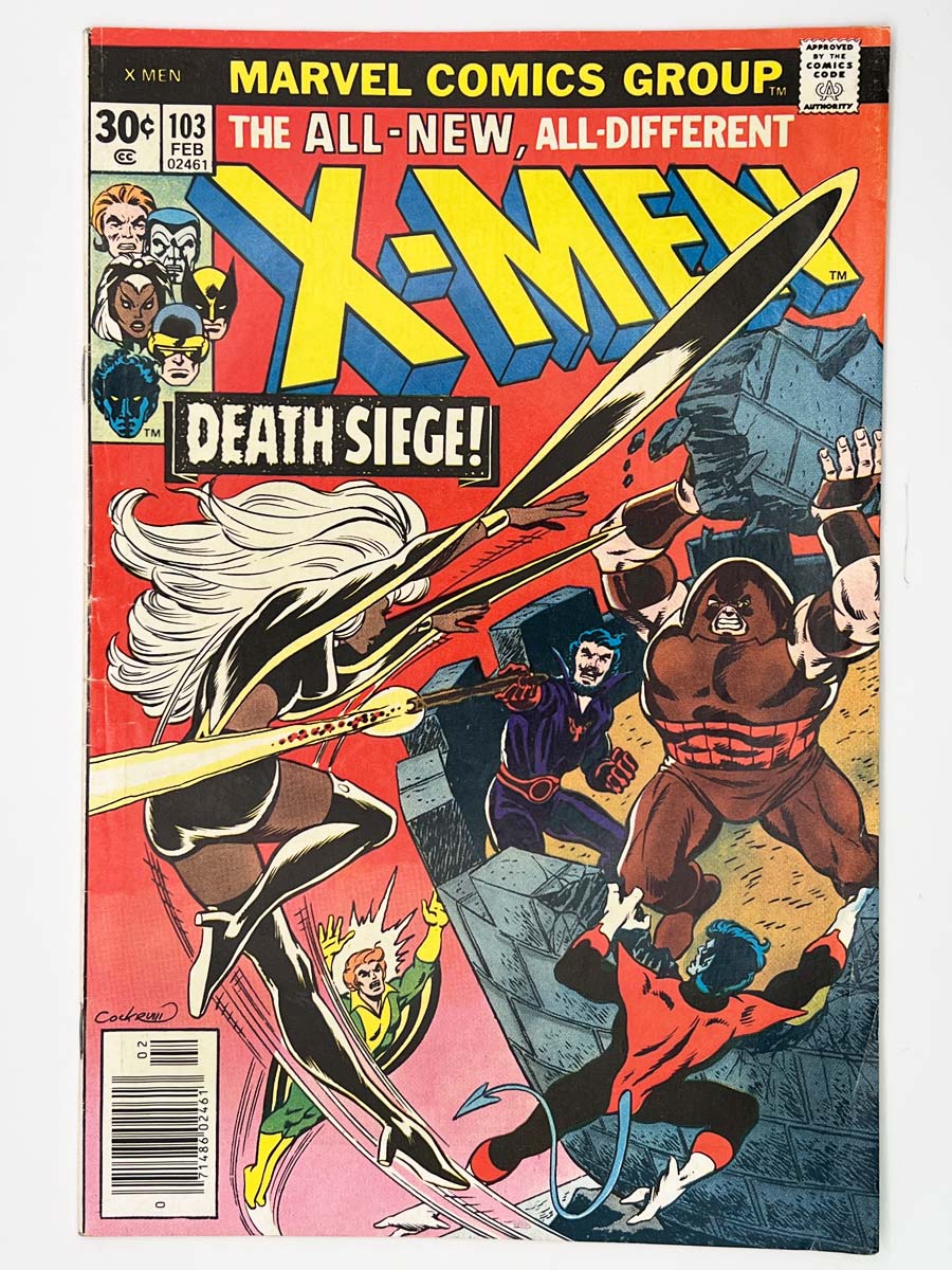Uncanny X-Men #103 1st Wolverine Called Logan