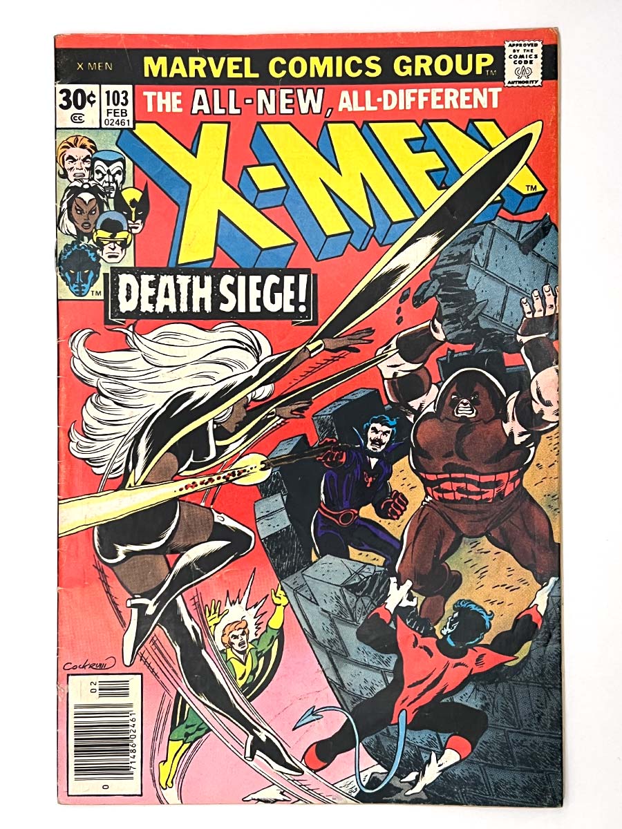 Uncanny X-Men #103 1st Wolverine Called Logan