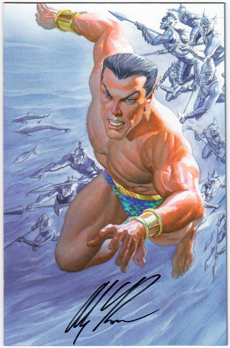 X-Men United #4 Alex Ross Virgin Variant Signed Alex Ross