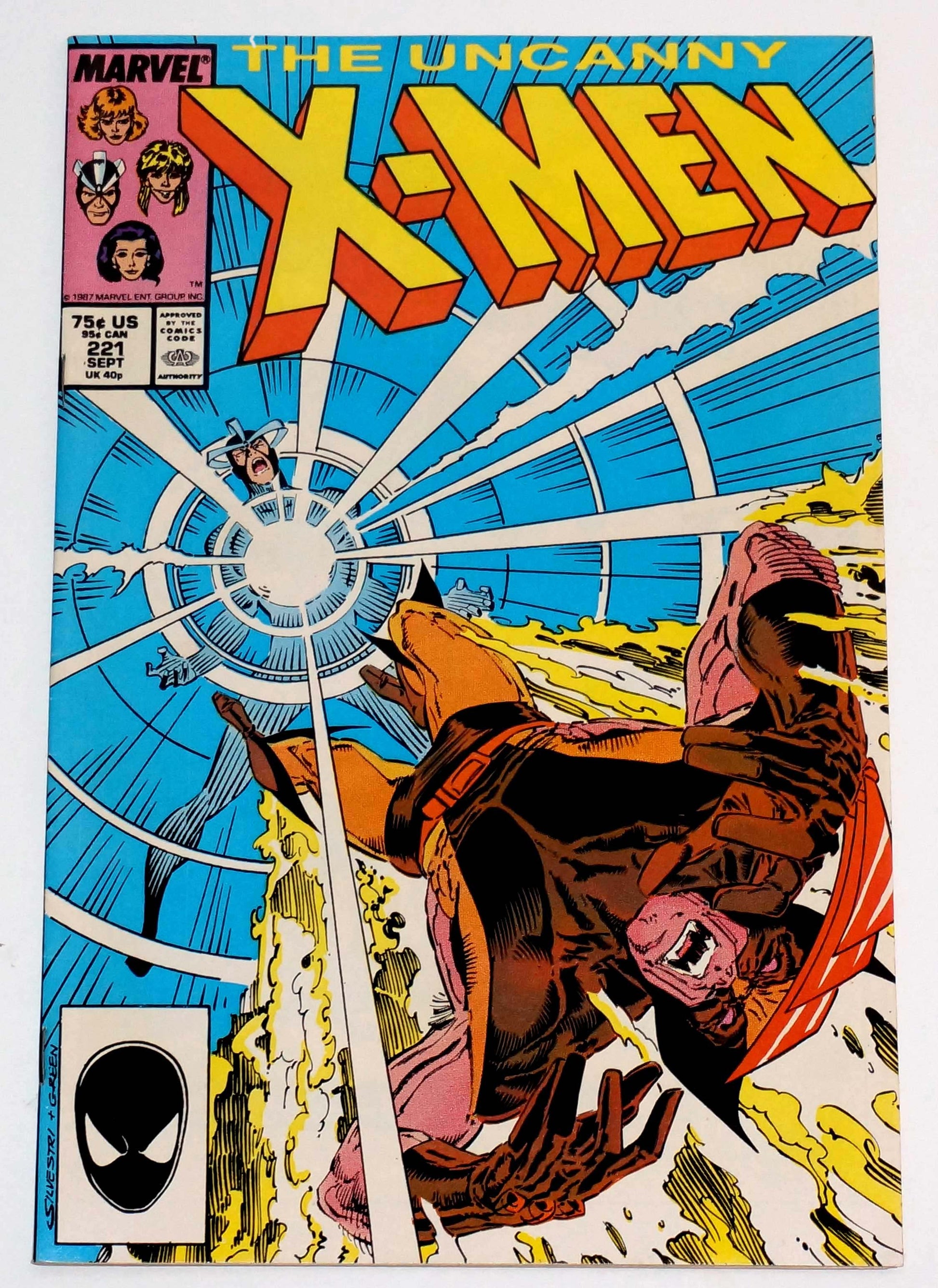 X-Men #221 1st Mr Sinister