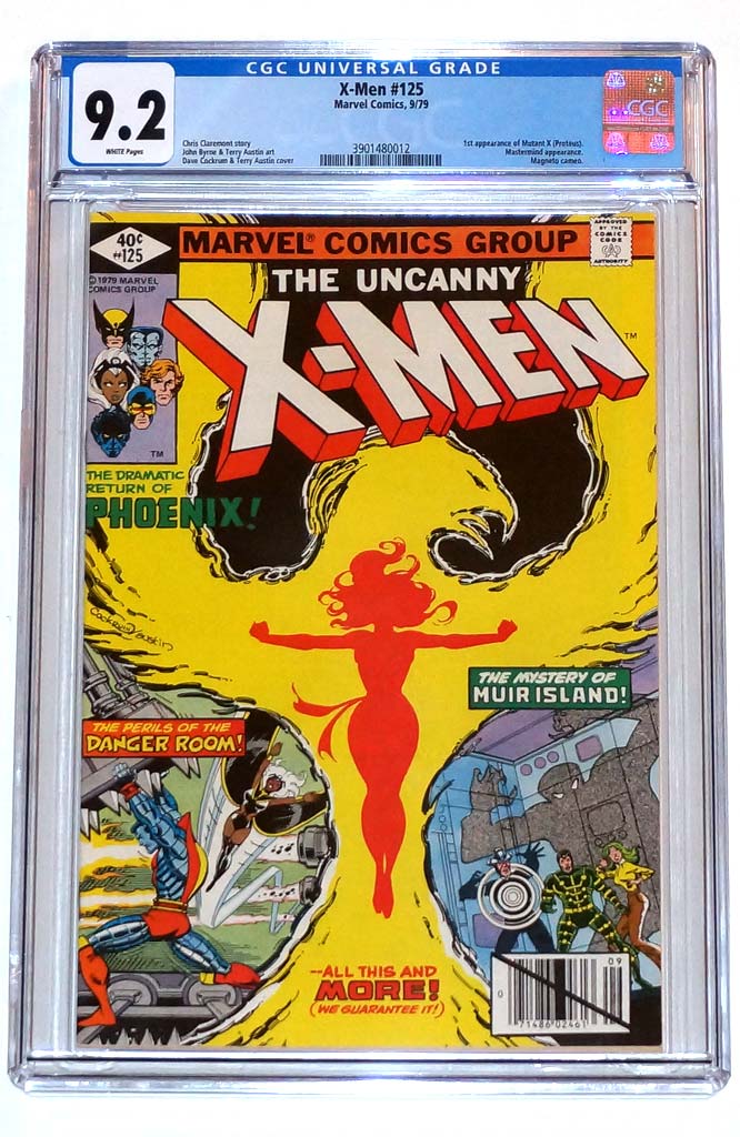 X-Men #125 CGC 9.2 1st Mutant X