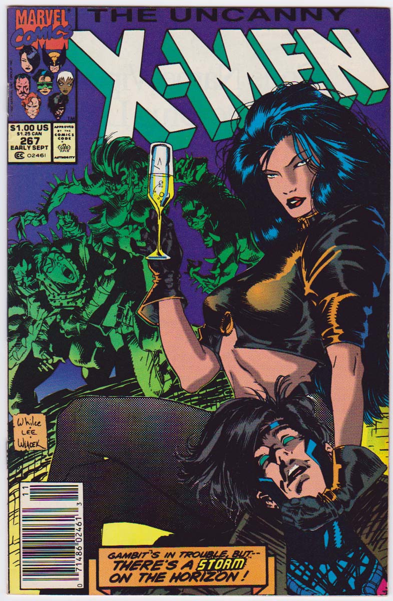 The Uncanny X-Men #267 3rd Gambit