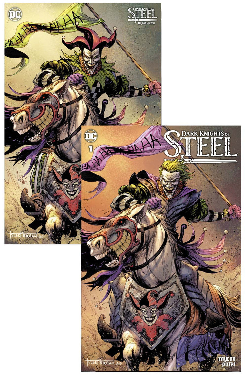 Dark Knights of Steel #1 Tyler Kirkham Variant SET