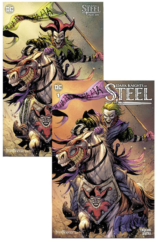 Dark Knights of Steel #1 Tyler Kirkham Variant SET