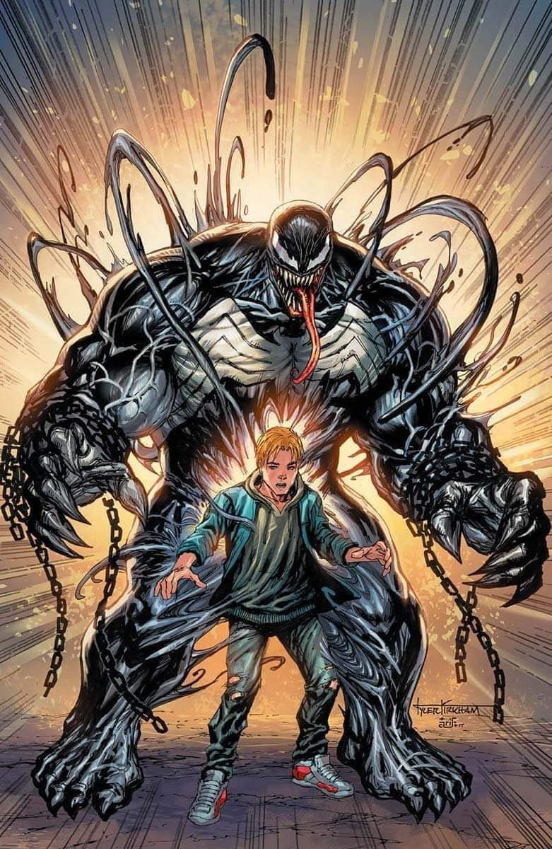 Venom #1 Tyler Kirkham Virgin Variant 1st Meridius