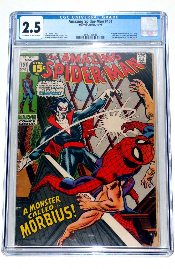 Amazing Spider-Man #101 CGC 2.5 1st Morbius