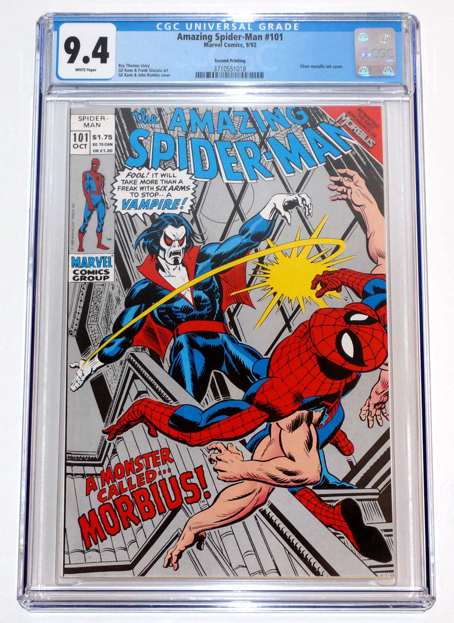 Amazing Spider-Man #101 CGC 9.4 2nd Print