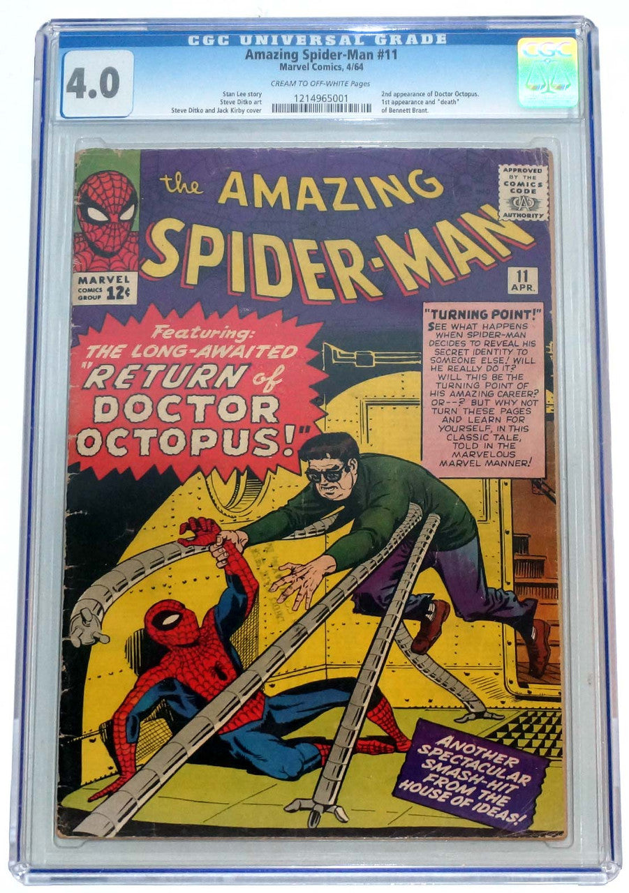 Amazing Spider-Man #11 CGC 4.0  2nd Doctor Octopus