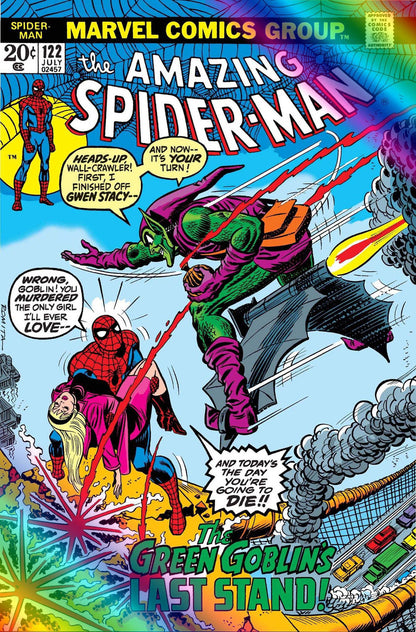 Amazing Spider-Man #121 & #122 Facsimile Foil Variant