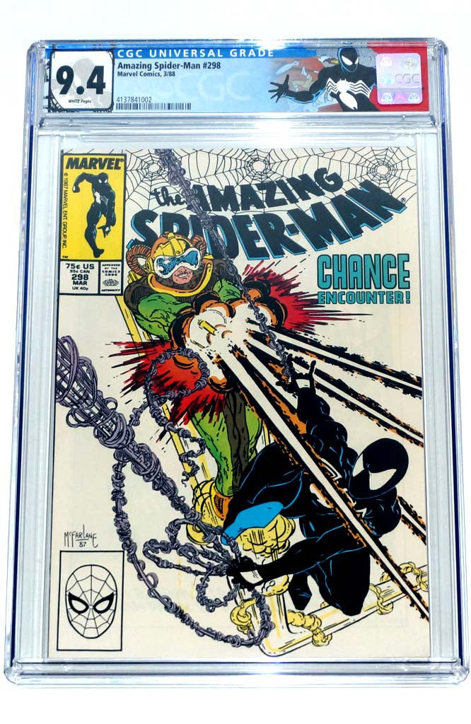 Amazing Spider-Man #298 Newsstand CGC 9.4 1st Eddie Brock