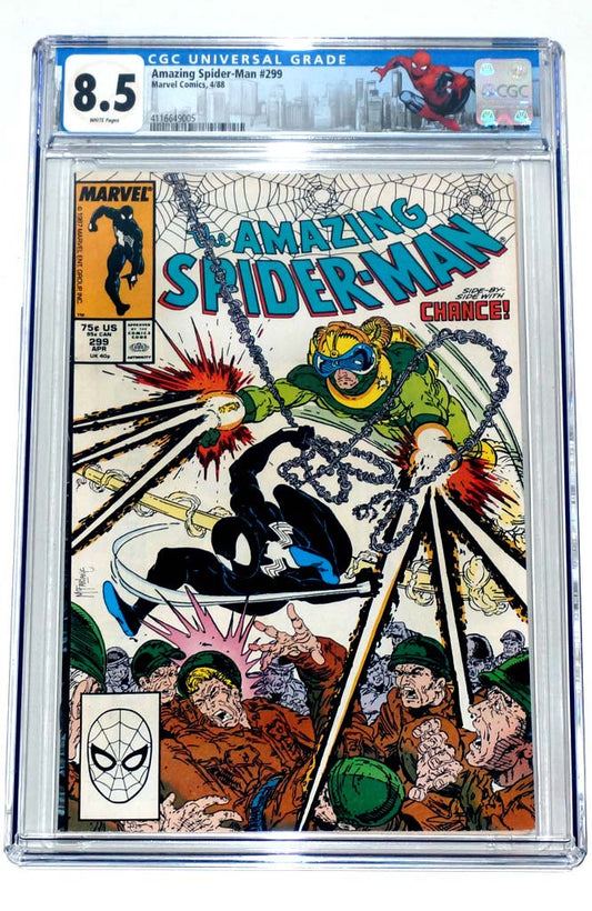 Amazing Spider-Man #299 CGC 8.5 1st Cameo Venom