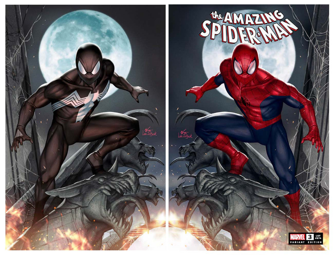 Amazing Spider-Man #3 Inhyuk Lee Variant Set