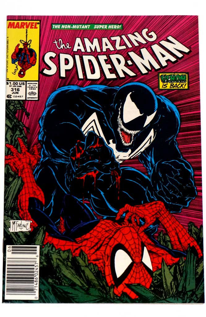 Amazing Spider-Man #316 1st Venom Cover