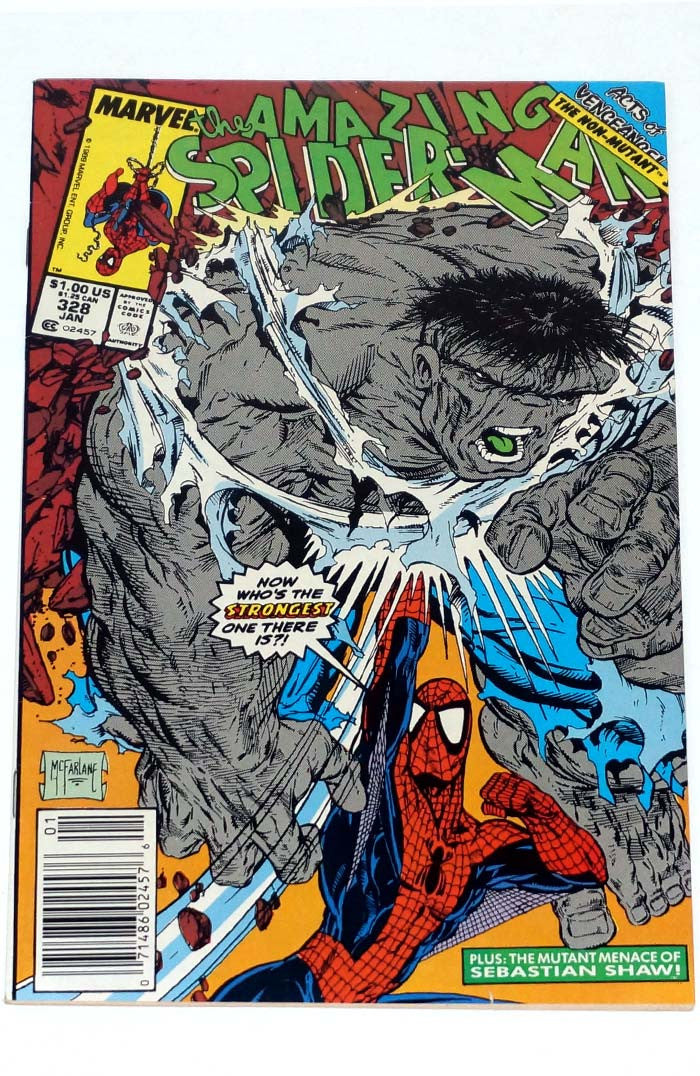 Amazing Spider-Man #328 Newsstand Edition