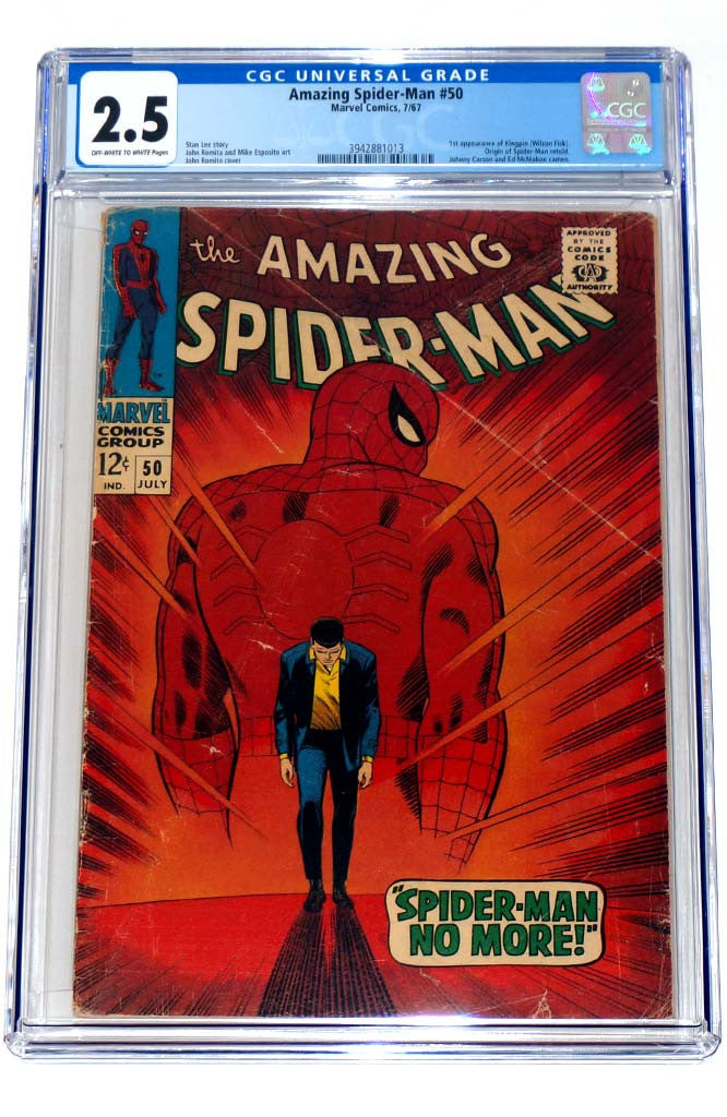 Amazing Spider-Man #50 CGC 2.5 1st Kingpin