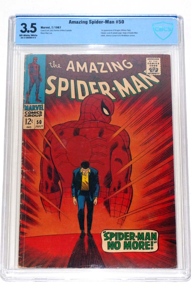 Amazing Spider-Man #50 CBCS 3.5 1st Kingpin