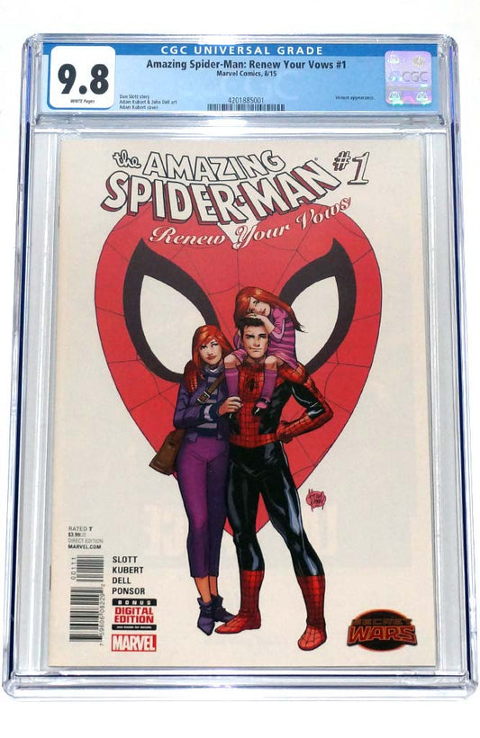 Amazing Spider-Man Renew Your Vows #1 CGC 9.8 1st Annie Parker