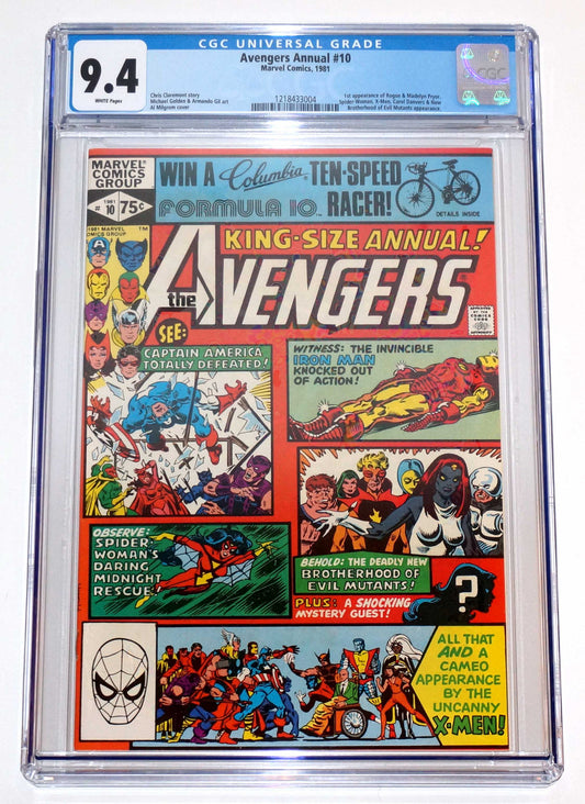 Avengers Annual #10 CGC 9.4 1st Rouge & Madelyn Pryor