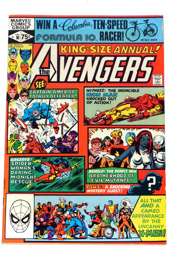 Avengers King-Size Annual #10 1st Rogue & Madelyn Pryor