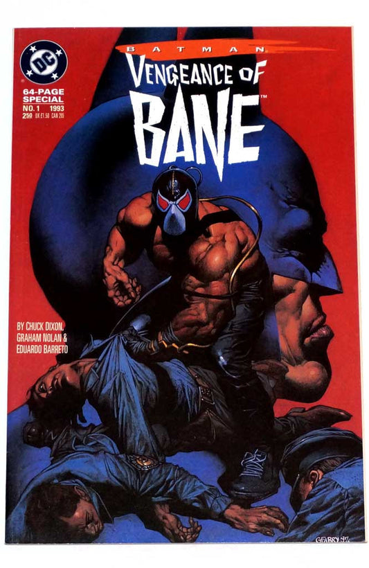 Batman Vengeance of Bane #1 1st Bane Signed Nolan