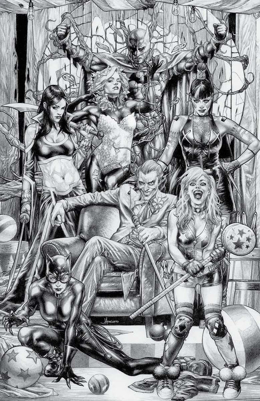 Batman Detective Comics #1027 Jay Anacleto B&W Virgin Variant