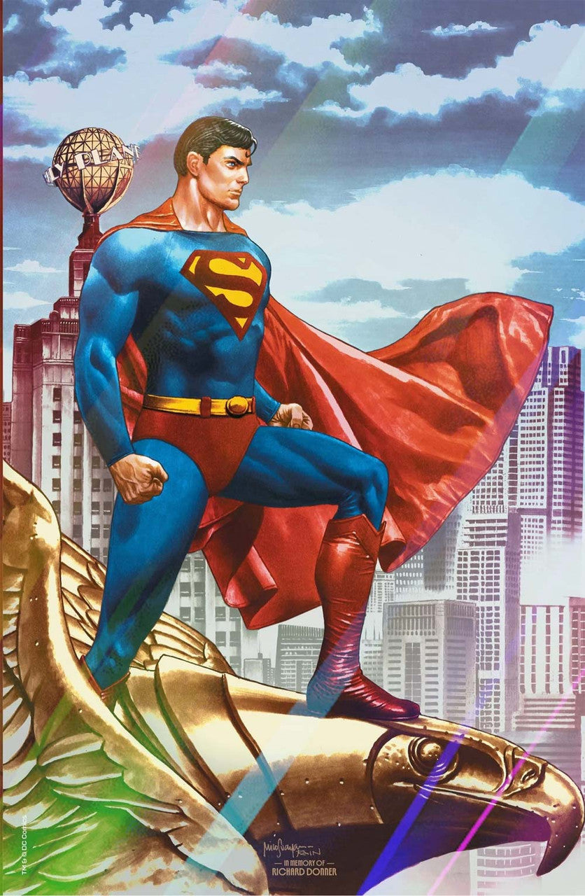 World's Finest #1 Mico Suayan Superman Foil Variant