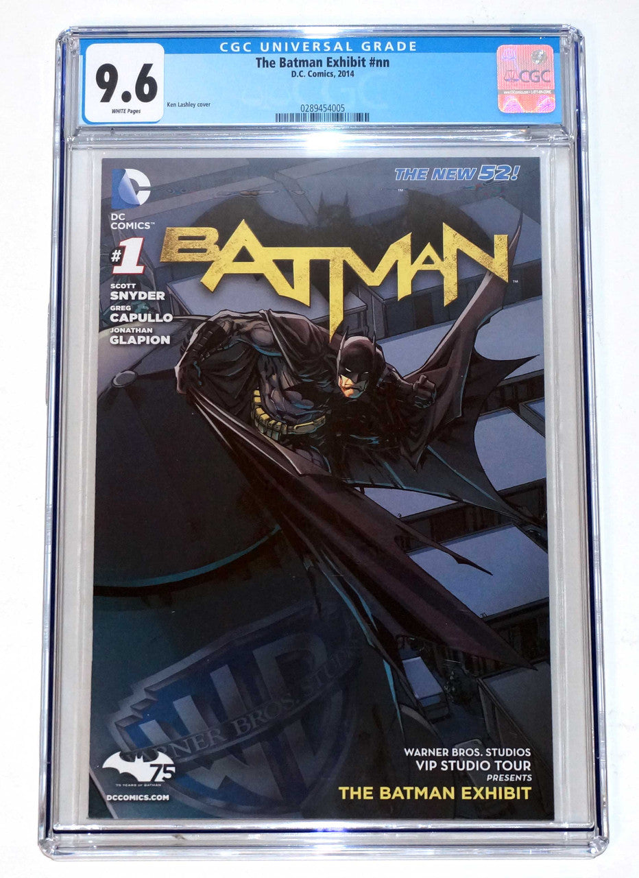 Batman #1 New 52 CGC 9.6 Warner Brothers Exclusive