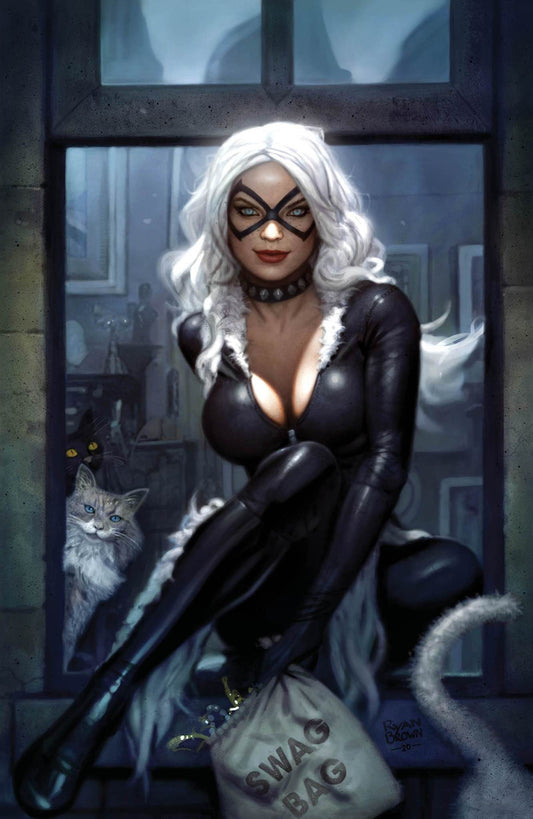 Black Cat #1 Ryan Brown Virgin Variant