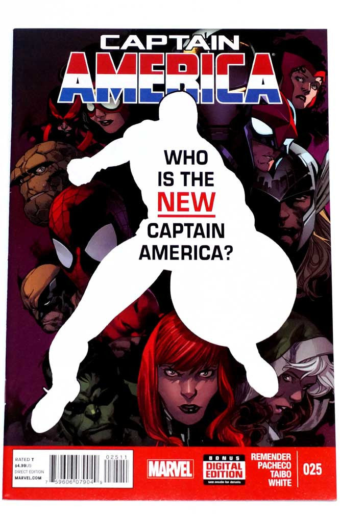 Captain America #25 1st Sam Wilson as Captain America – Comic Book Quest