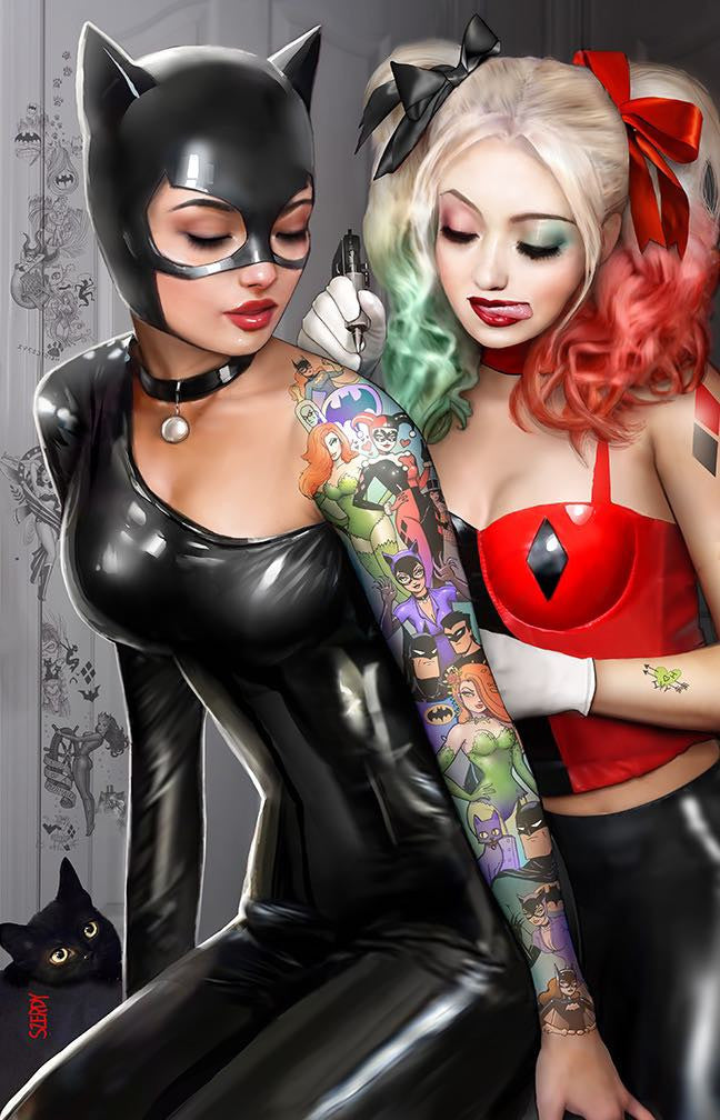 Catwoman #50 Nathan Szerdy Tattoo Virgin Variant
