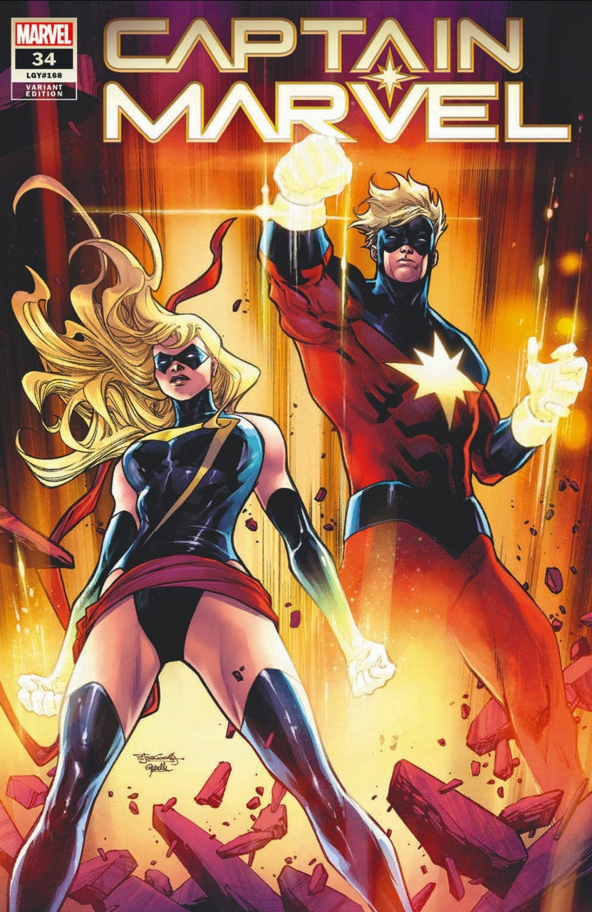 Captain Marvel #34 Stephen Segovia Variant