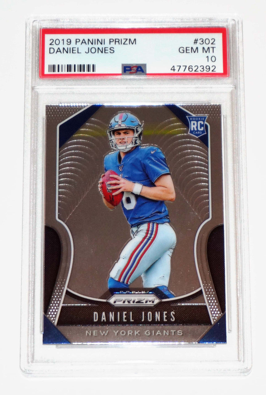 2019 Panini Prizm Daniel Jones Rookie PSA 10