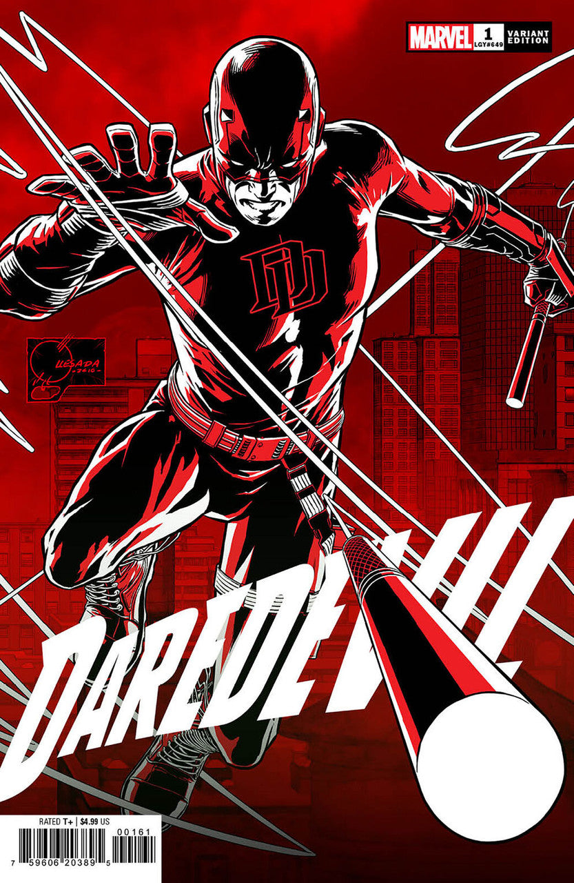Daredevil #1 Joe Quesada 1:50 Retail Variant - Slightly Damaged