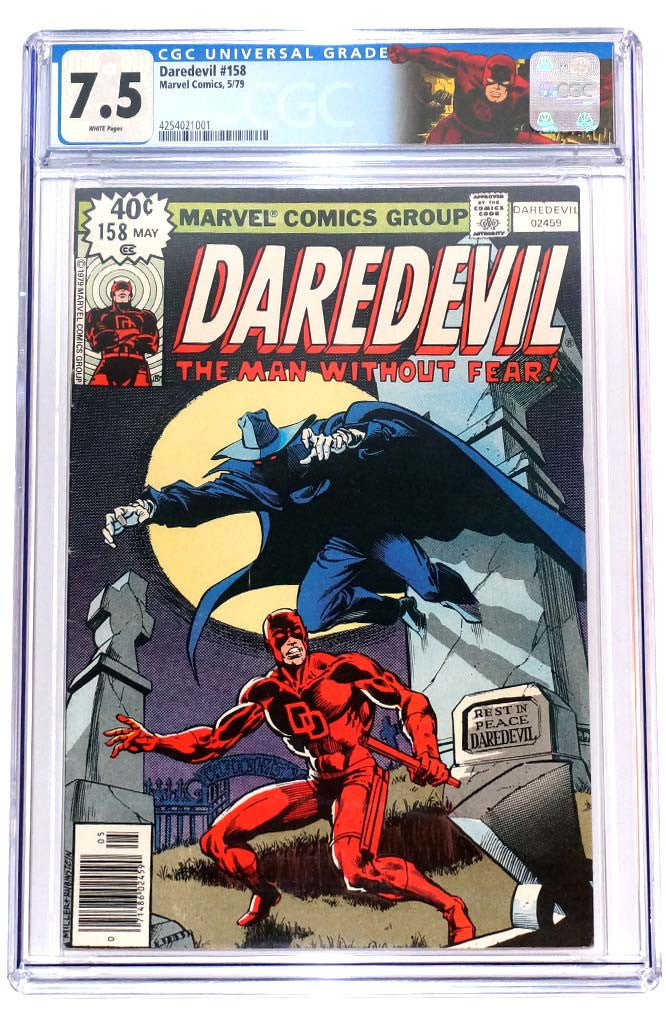 Daredevil #158 CGC 7.5 Frank Miller Run