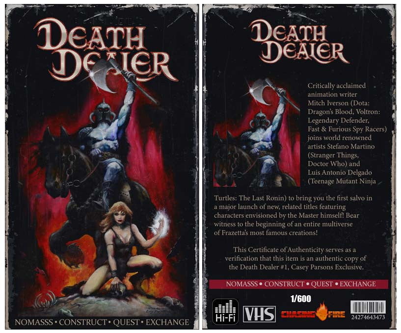 Death Dealer #1 Casey Parsons Virgin Variant