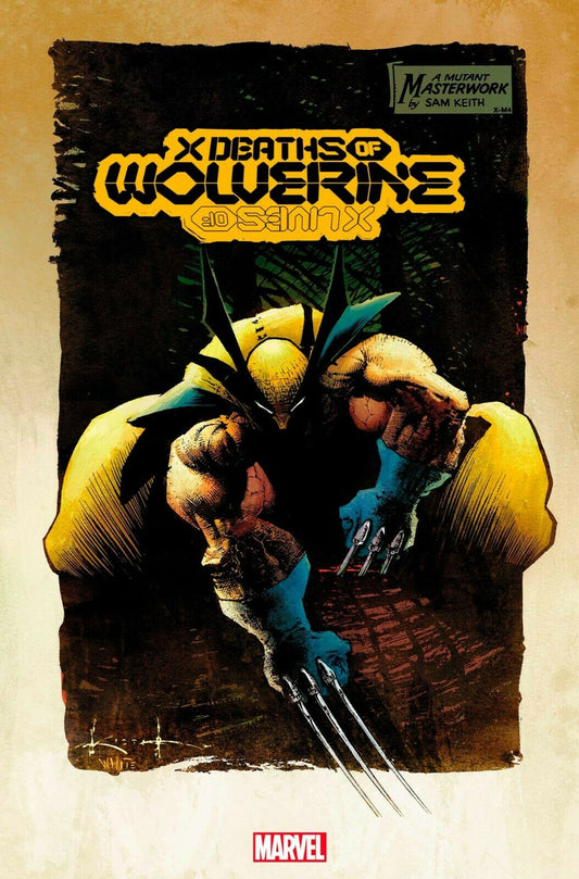 X Deaths of Wolverine #1 Sam Keith 1:100 Retail Variant